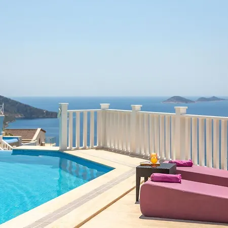 Villa Sleeps 9 With Pool Air Con And Wifi Kalkan
